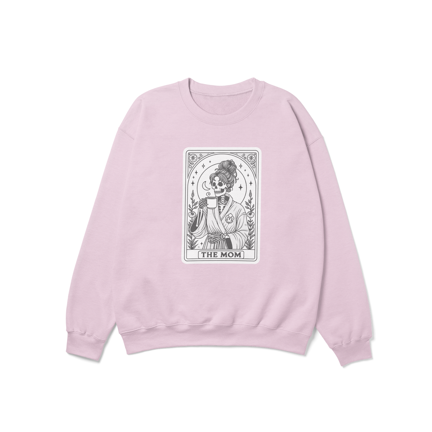 The Mom Funny Tarot Card Crewneck Sweatshirt