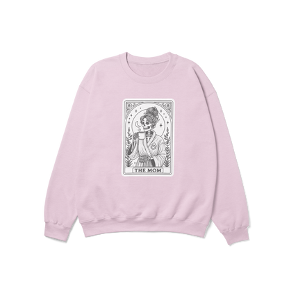 The Mom Funny Tarot Card Crewneck Sweatshirt