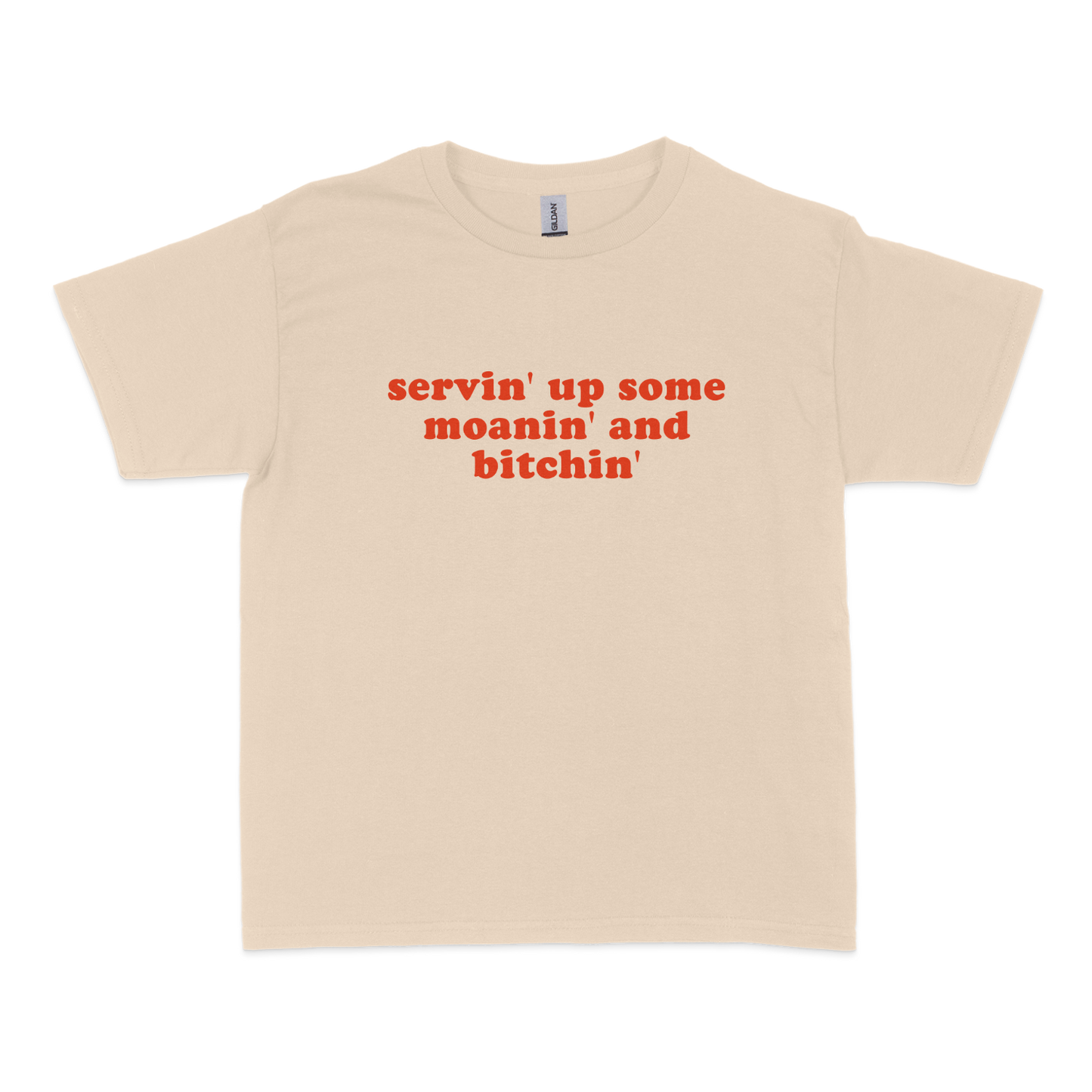 Servin' Up Some Moanin' Sabrina Baby Tee