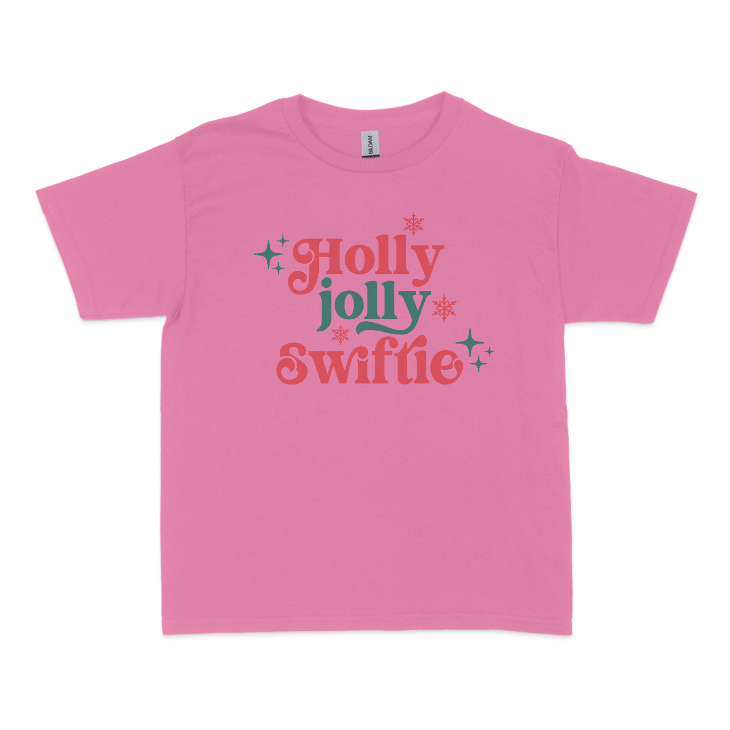 Holly Jolly Swiftie Christmas Baby Tee