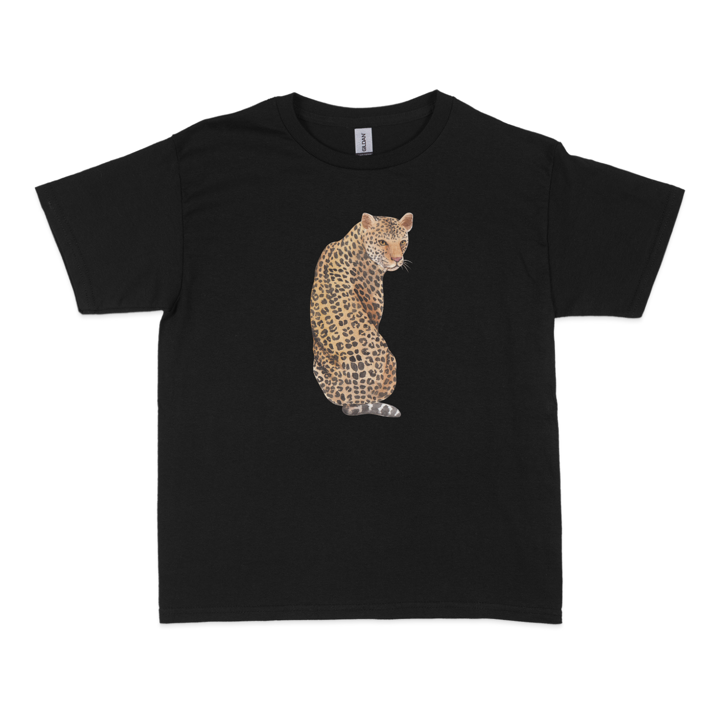 Leopard Watercolor Baby Tee