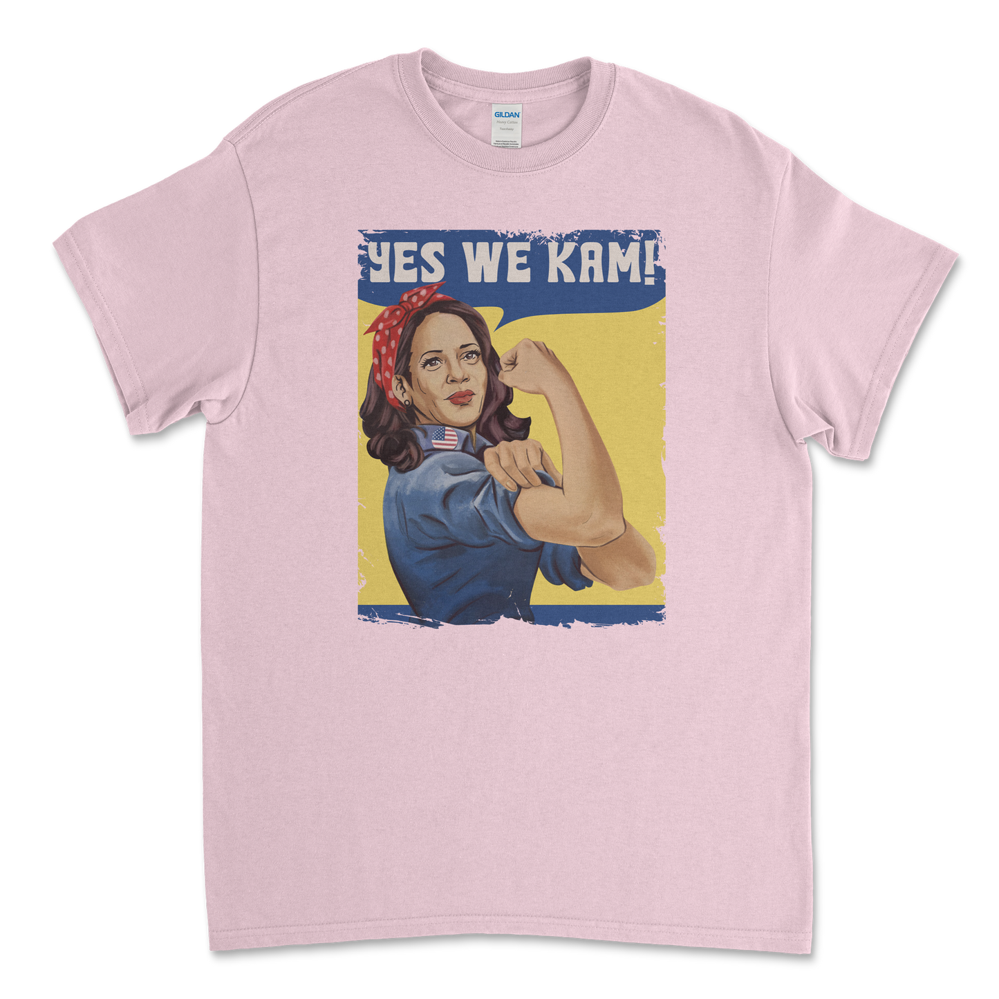 Yes We Kam Feminist Kamala Harris T-Shirt