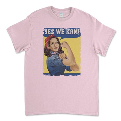 Yes We Kam Feminist Kamala Harris T-Shirt