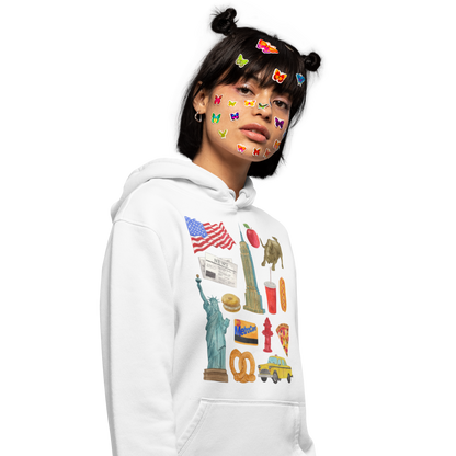 New York City Illustrations Hoodie