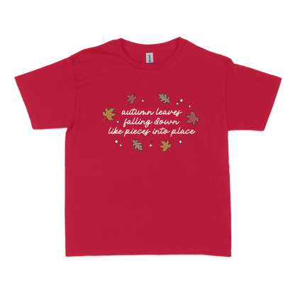 Autumn Leaves Falling All Too Well Baby Tee