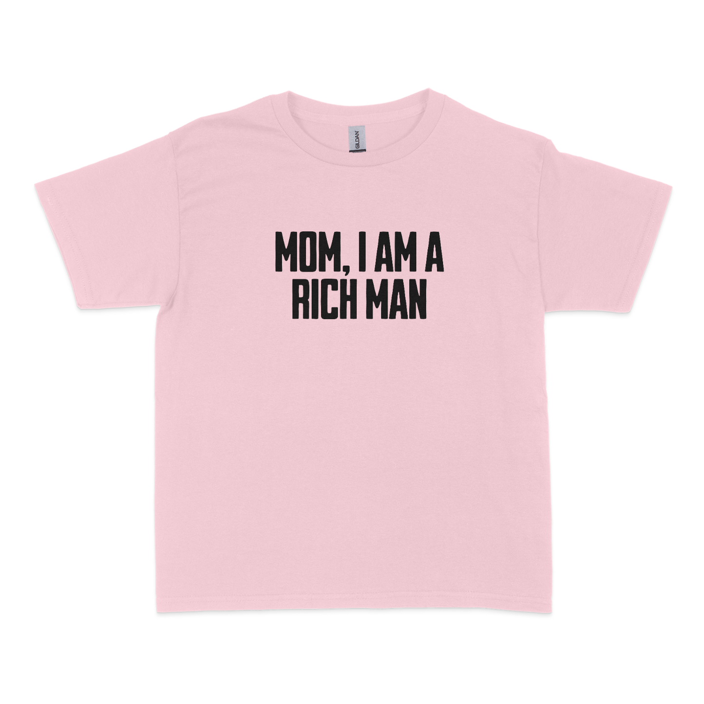Mom, I Am A Rich Man Feminist Baby Tee