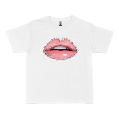 Bejeweled Lips Baby Tee