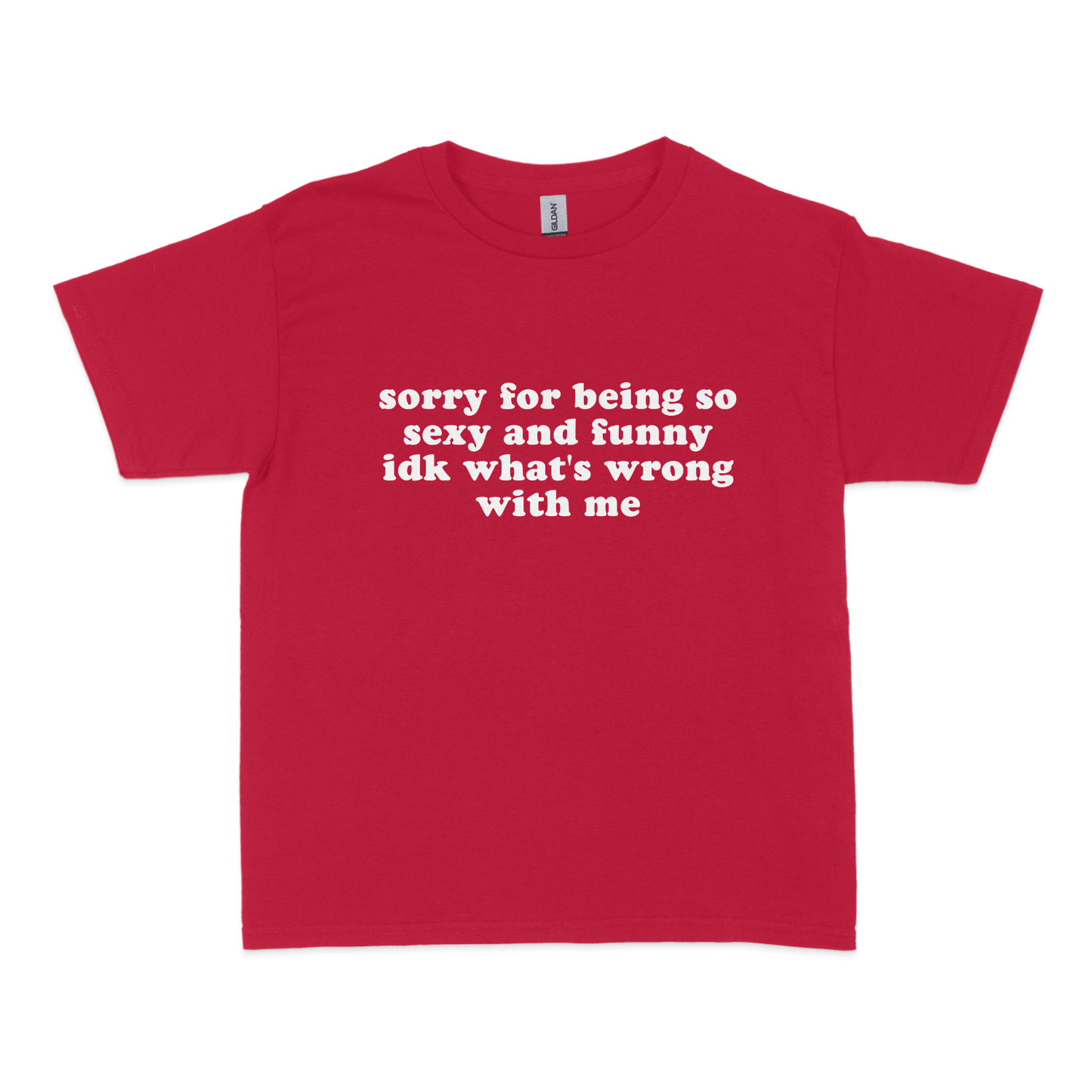 Sorry for Being so Sexy and Funny Baby Tee