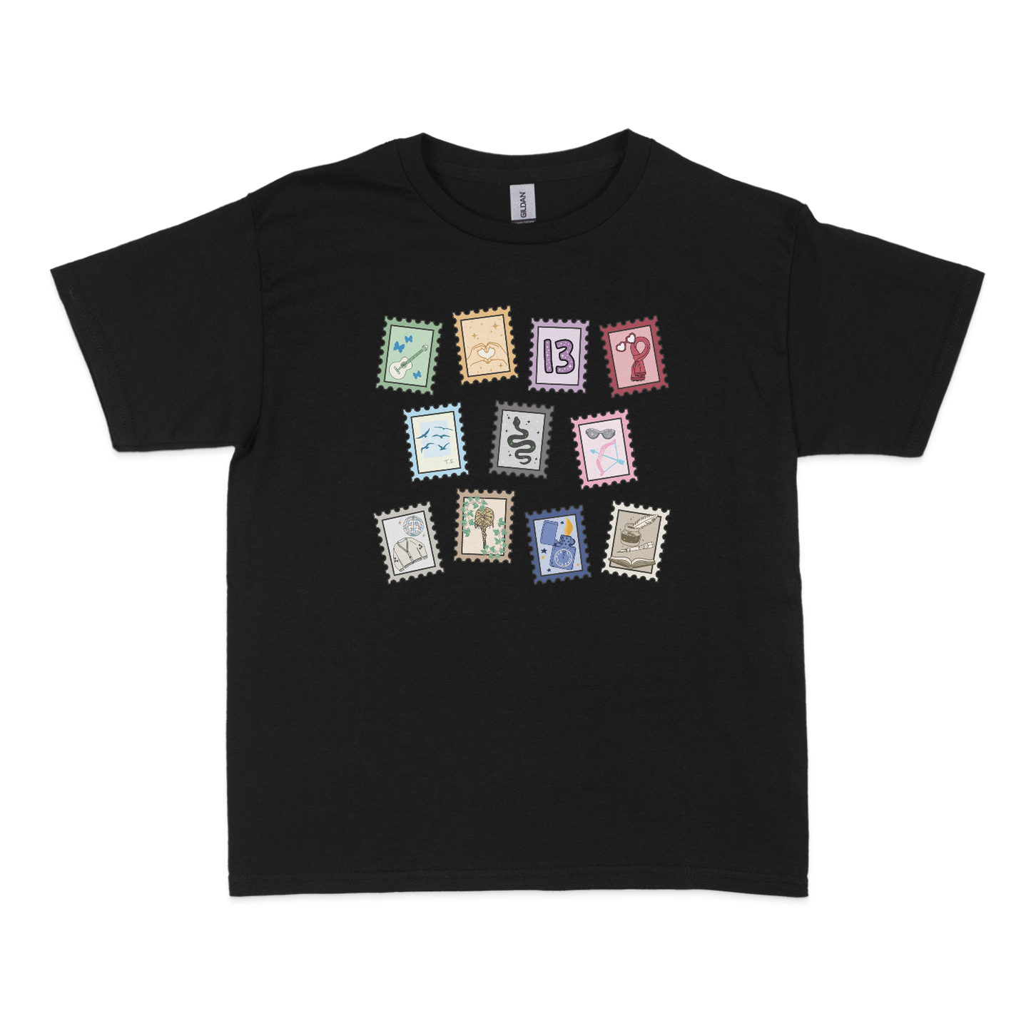 All Eras Stamps Baby Tee