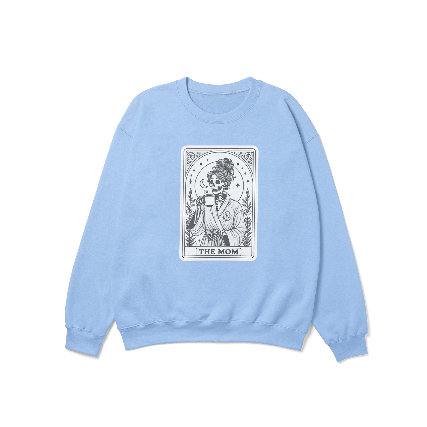 The Mom Funny Tarot Card Crewneck Sweatshirt