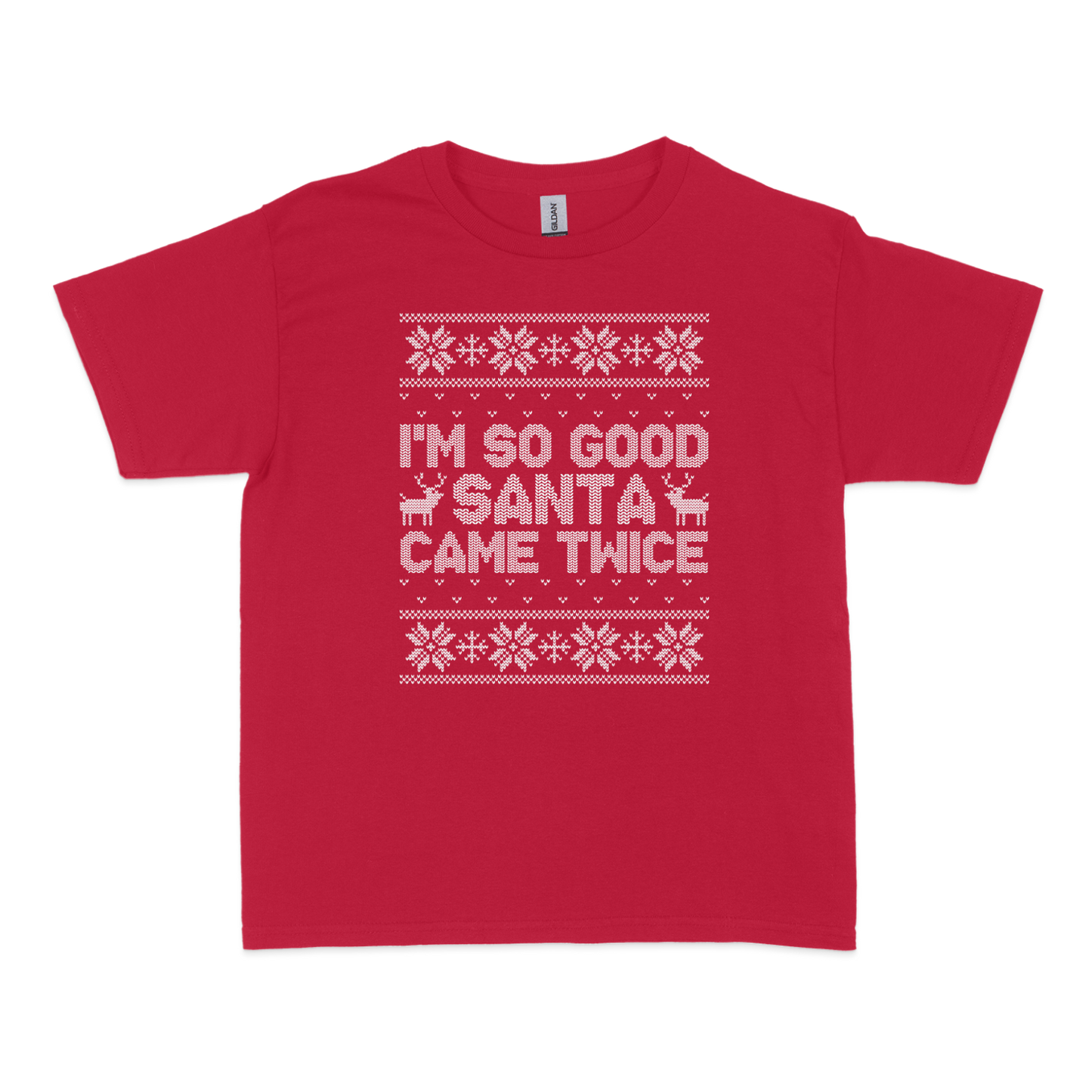 Santa Came Twice Christmas Baby Tee