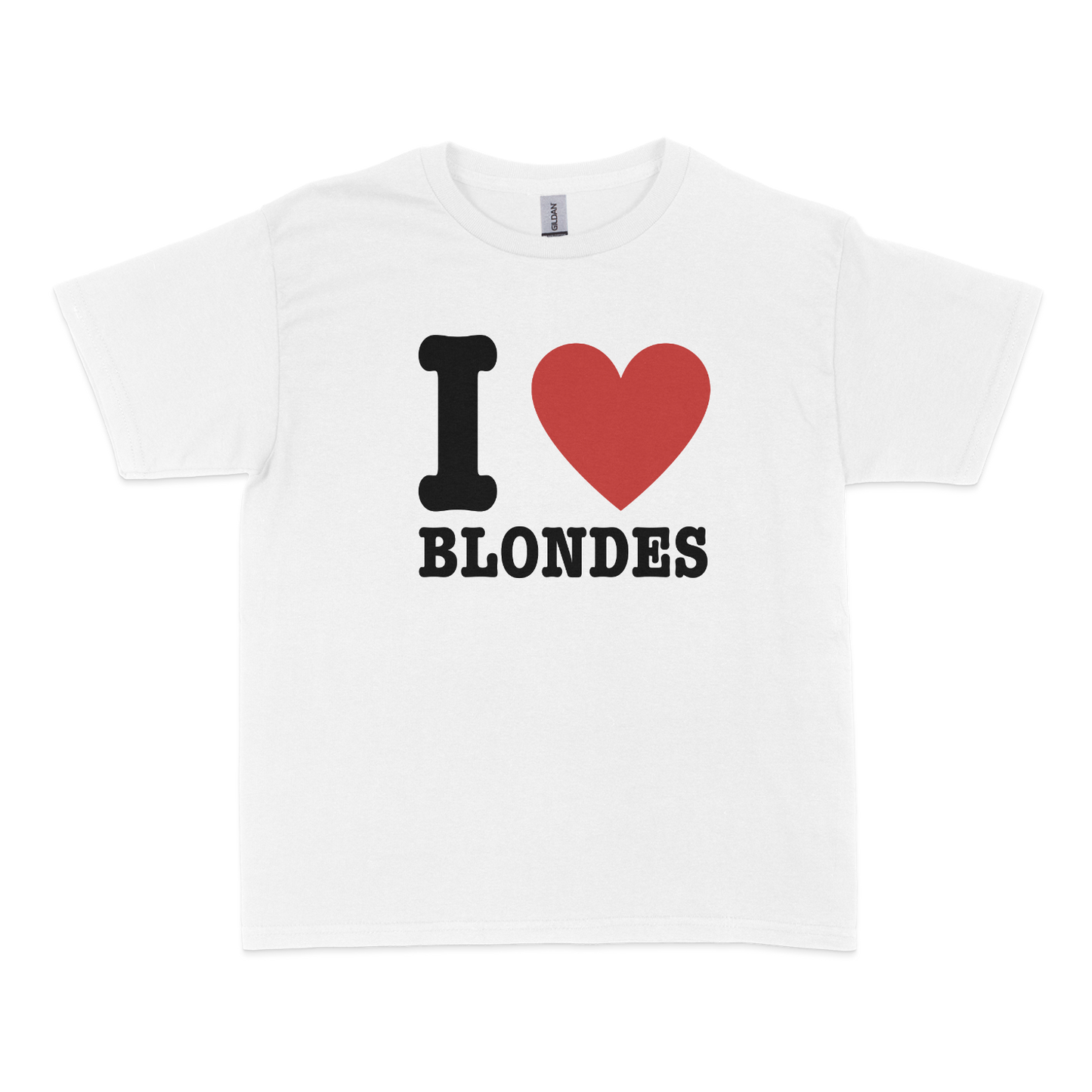 I Love Blondes Baby Tee