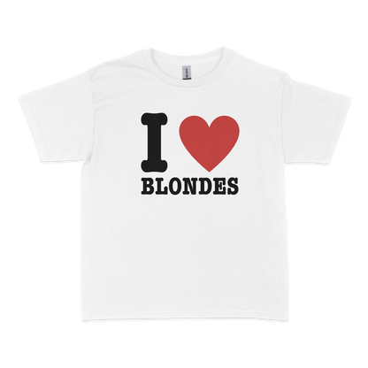 I Love Blondes Baby Tee