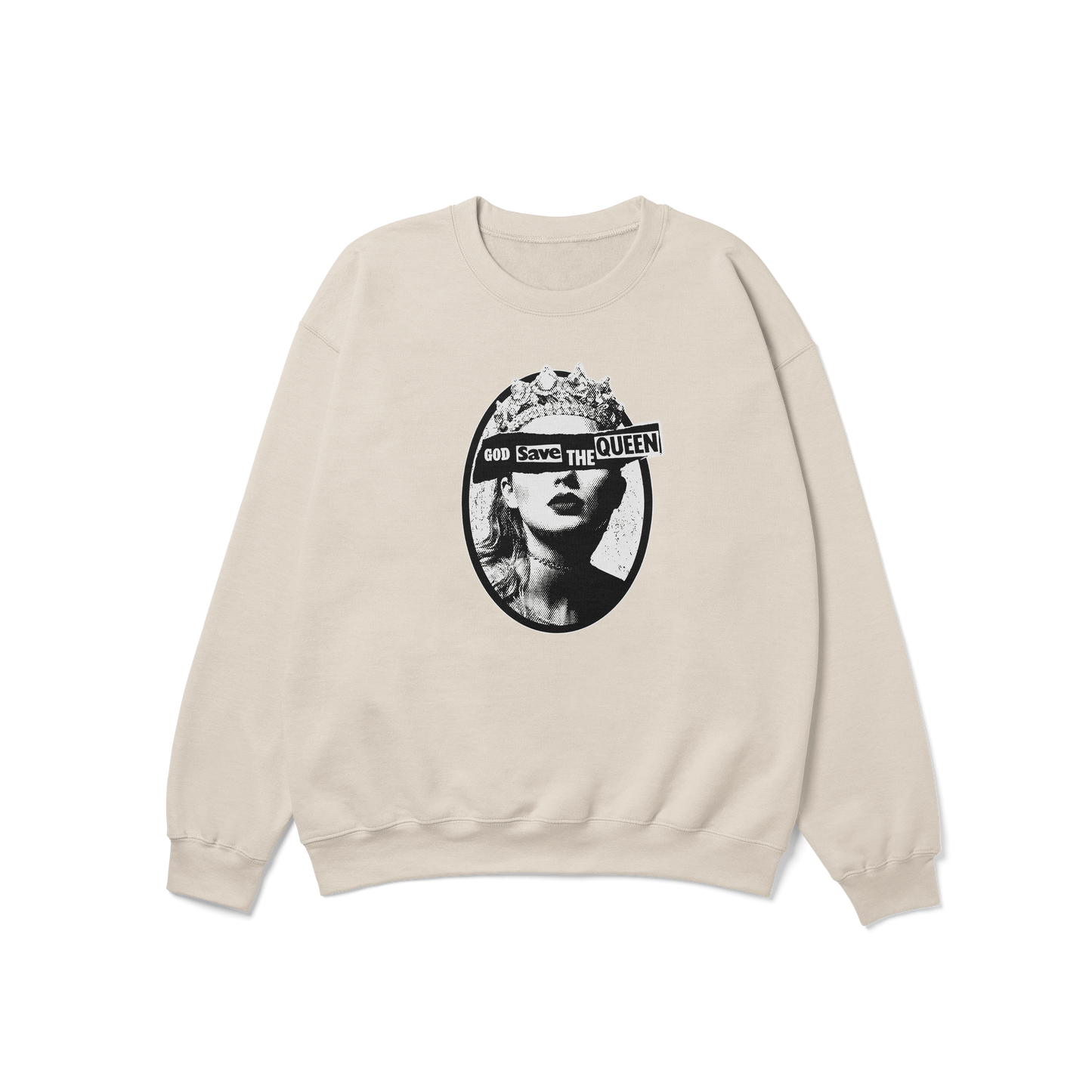 God Save The Queen Taylor Crewneck Sweatshirt