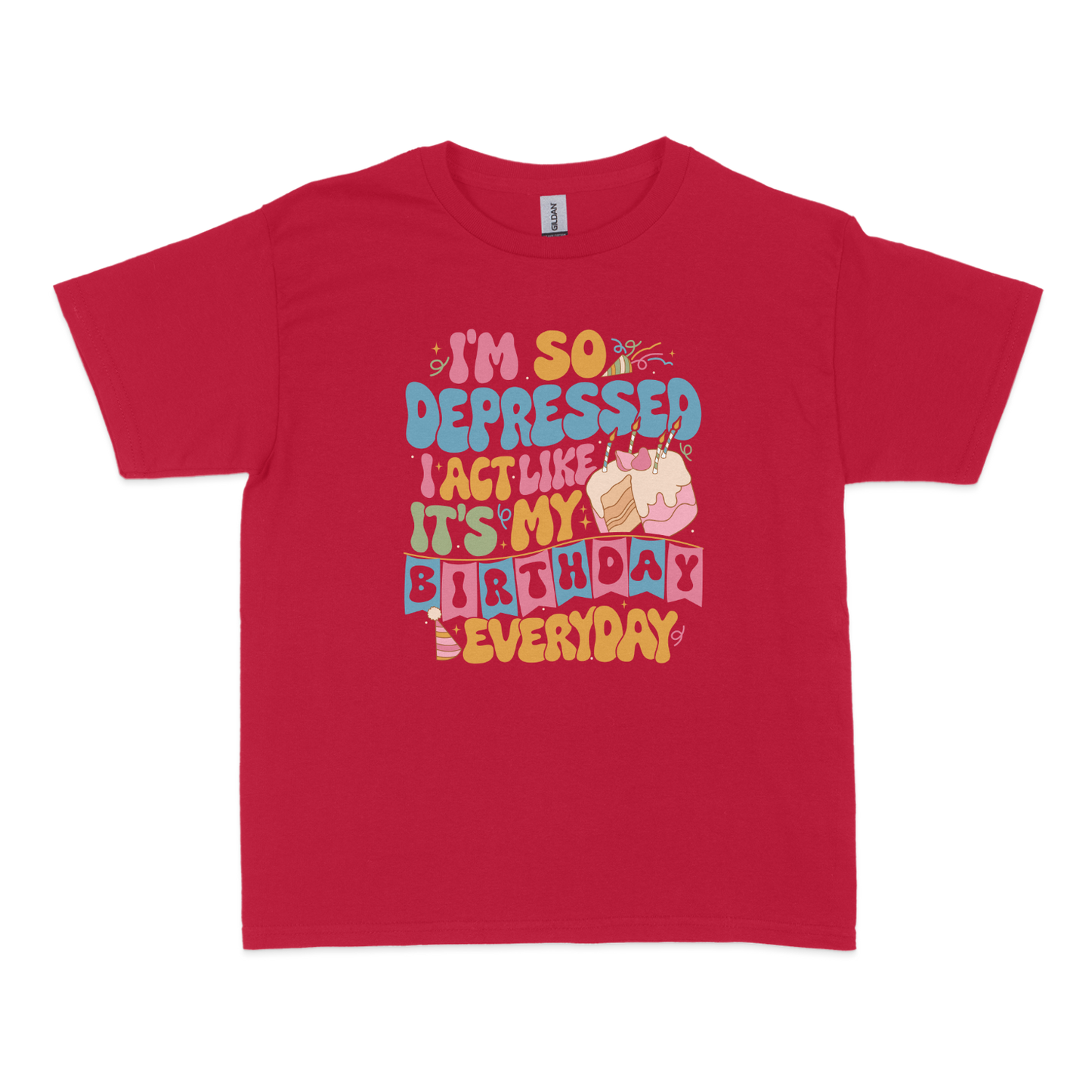 So Depressed Birthday Baby Tee