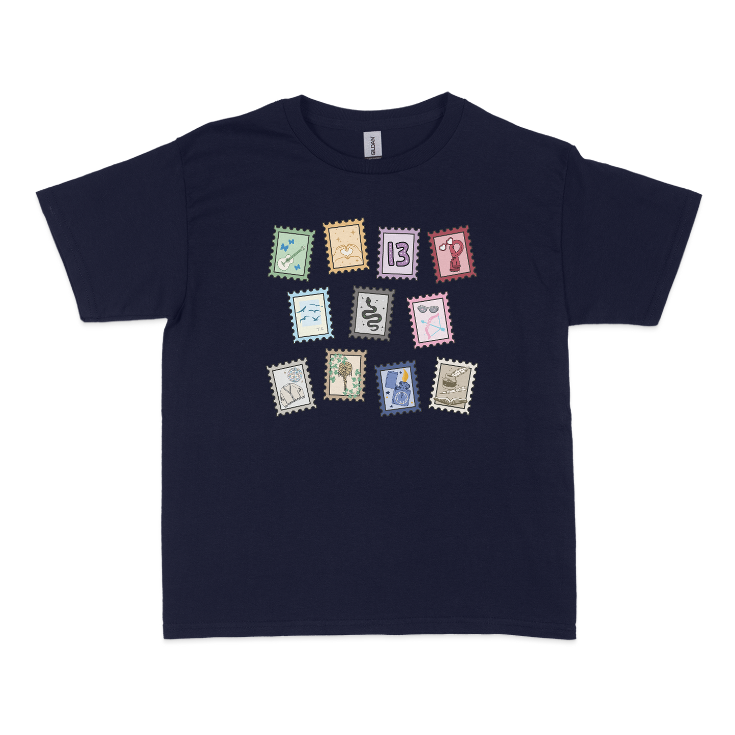 All Eras Stamps Baby Tee