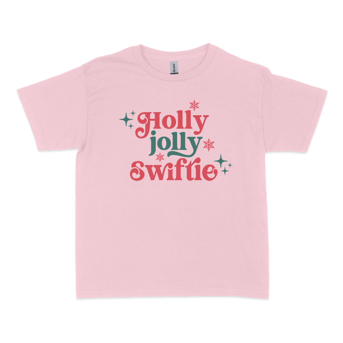 Holly Jolly Swiftie Christmas Baby Tee