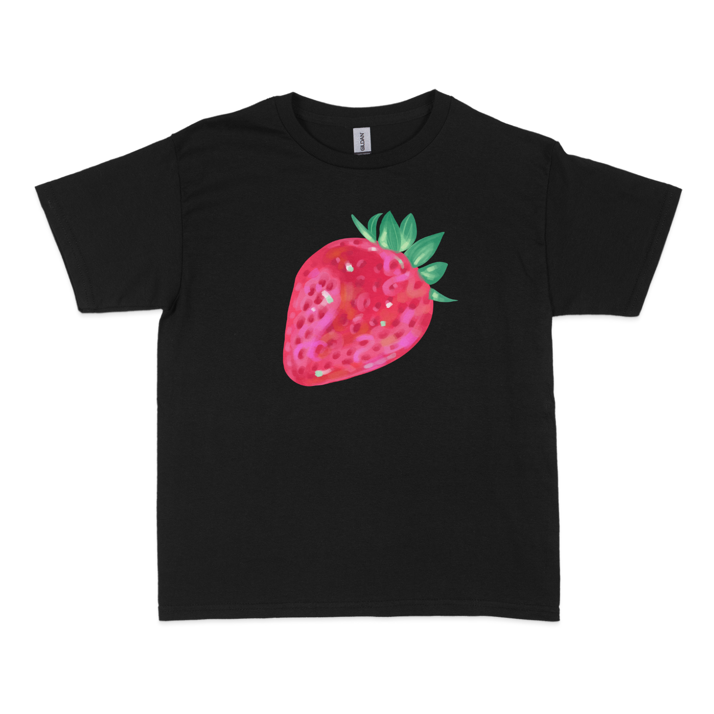 Iridescent Strawberry Baby Tee