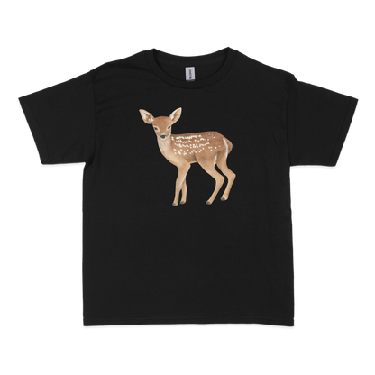 Bambi Deer Watercolor Baby Tee