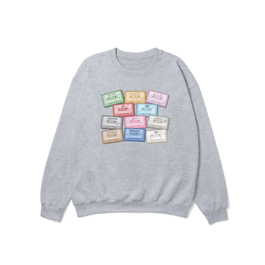 All Eras Cassettes Crewneck Sweatshirt
