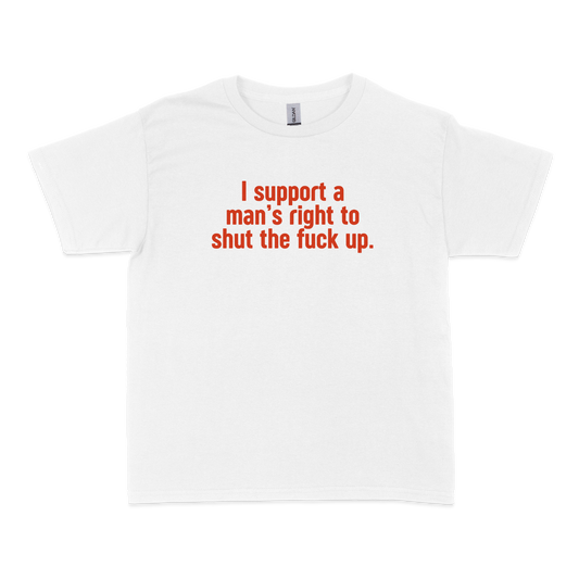 I Support a Man's Right to STFU Baby Tee