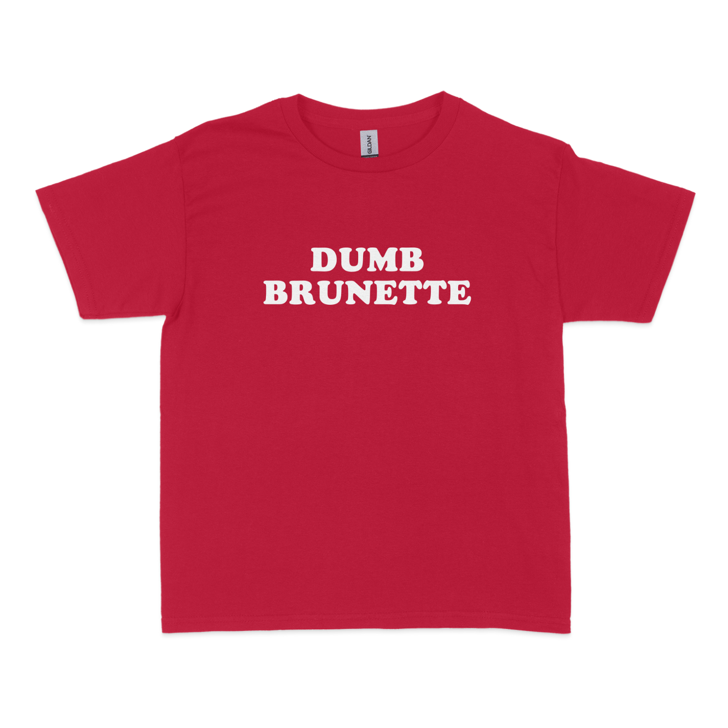 Dumb Brunette Baby Tee