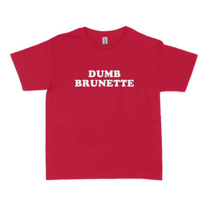 Dumb Brunette Baby Tee