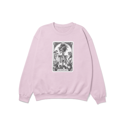 The Plant Lady Funny Tarot Card Crewneck Sweatshirt