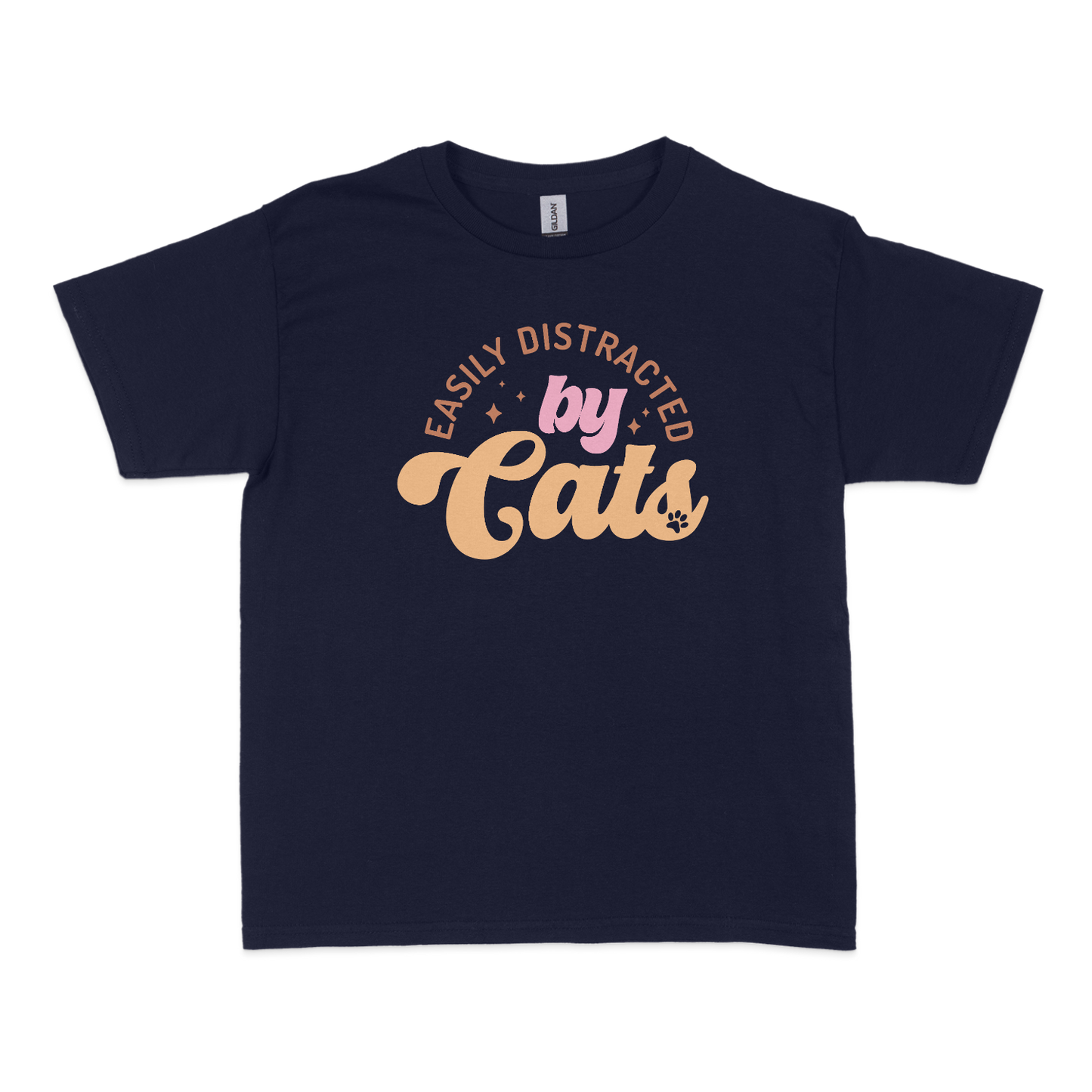 Easily Distracted by Cats Baby Tee