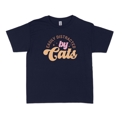 Easily Distracted by Cats Baby Tee