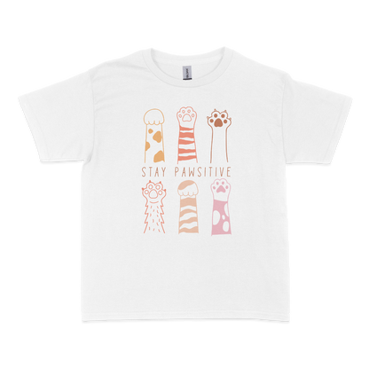 Stay Pawsitive Cats Baby Tee