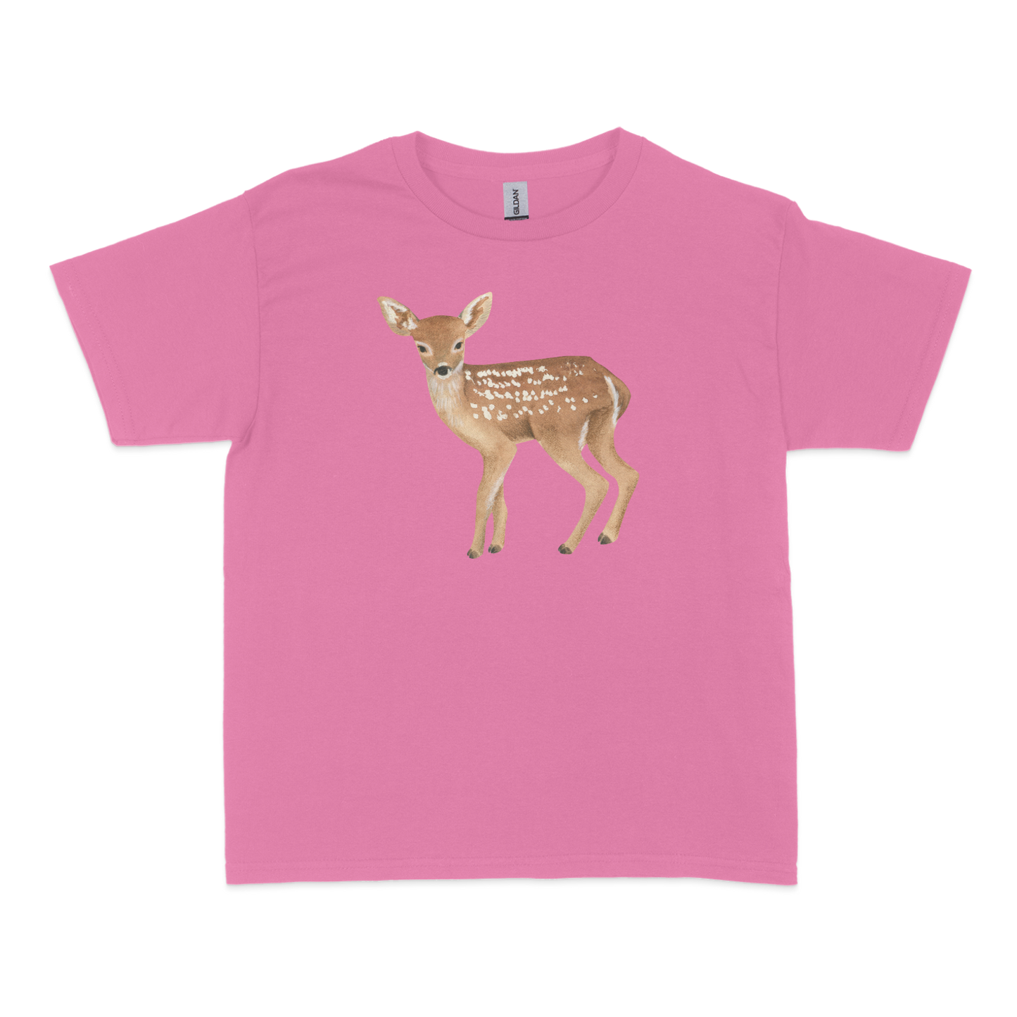 Bambi Deer Watercolor Baby Tee