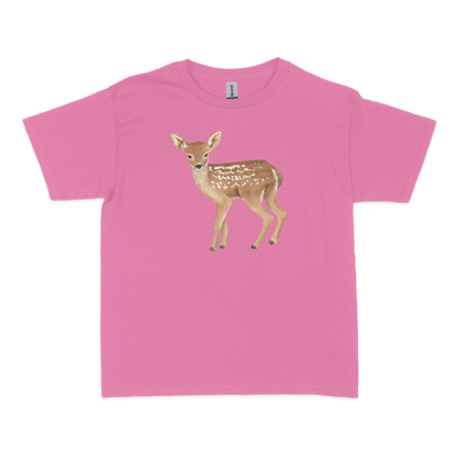 Bambi Deer Watercolor Baby Tee