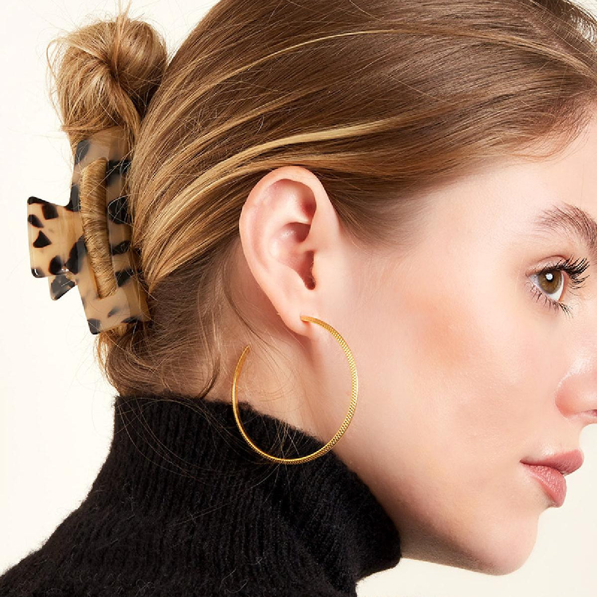 Hair clip Pink Sheet Material