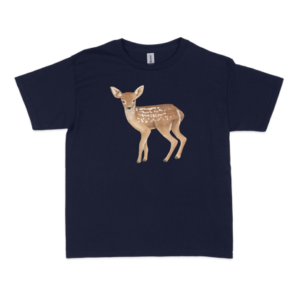 Bambi Deer Watercolor Baby Tee