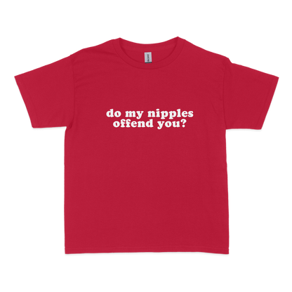 Do My Nipples Offend You Baby Tee