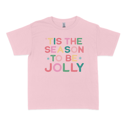 Tis The Season to Be Jolly Christmas Baby Tee