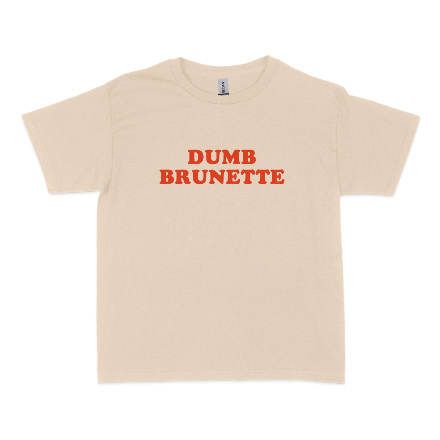 Dumb Brunette Baby Tee