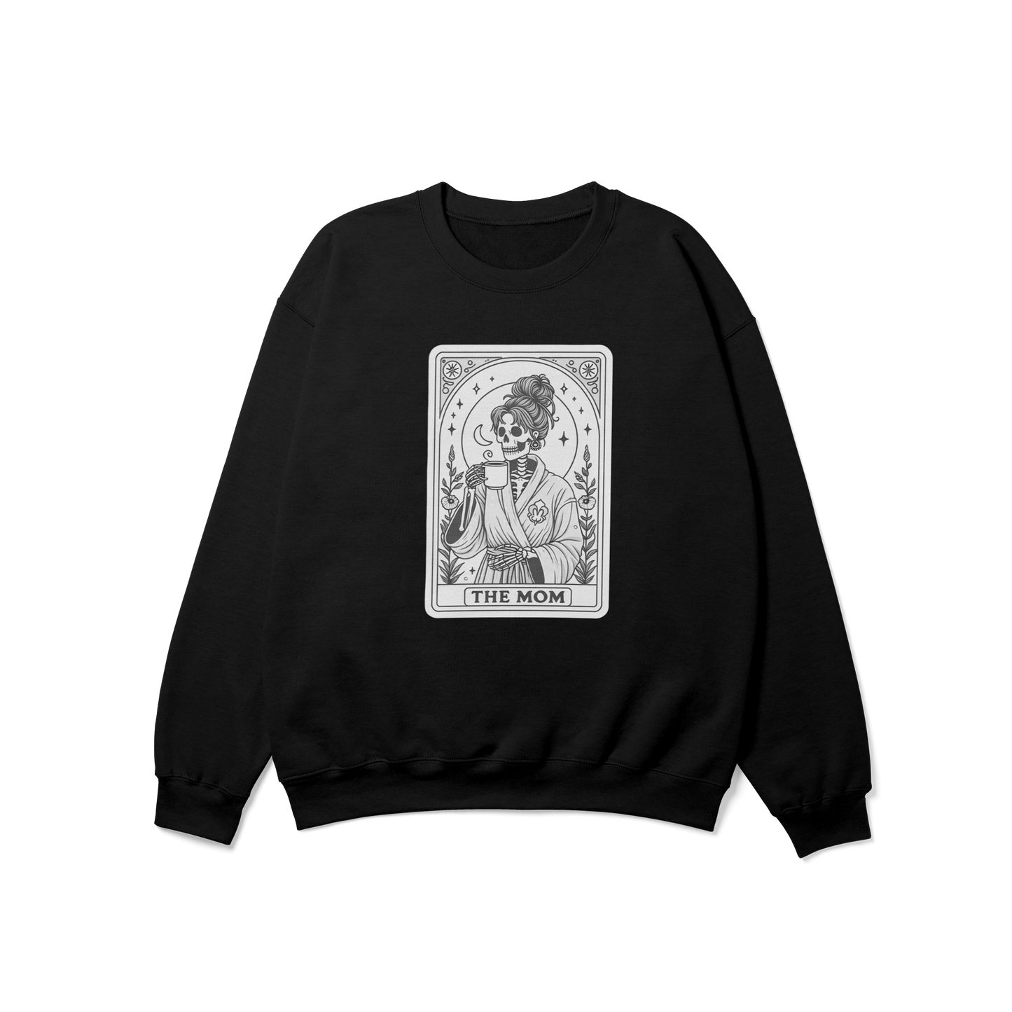 The Mom Funny Tarot Card Crewneck Sweatshirt