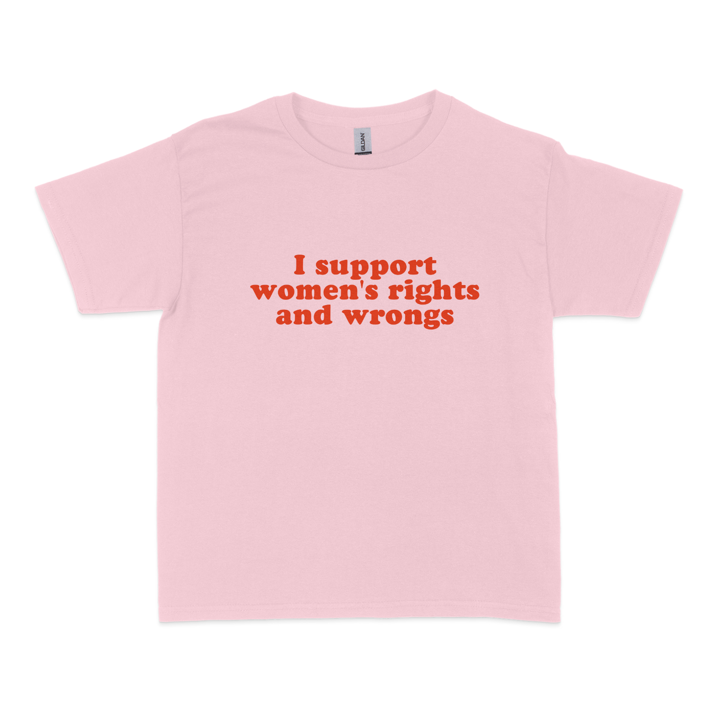 I Support Women's Rights and Wrongs Baby Tee