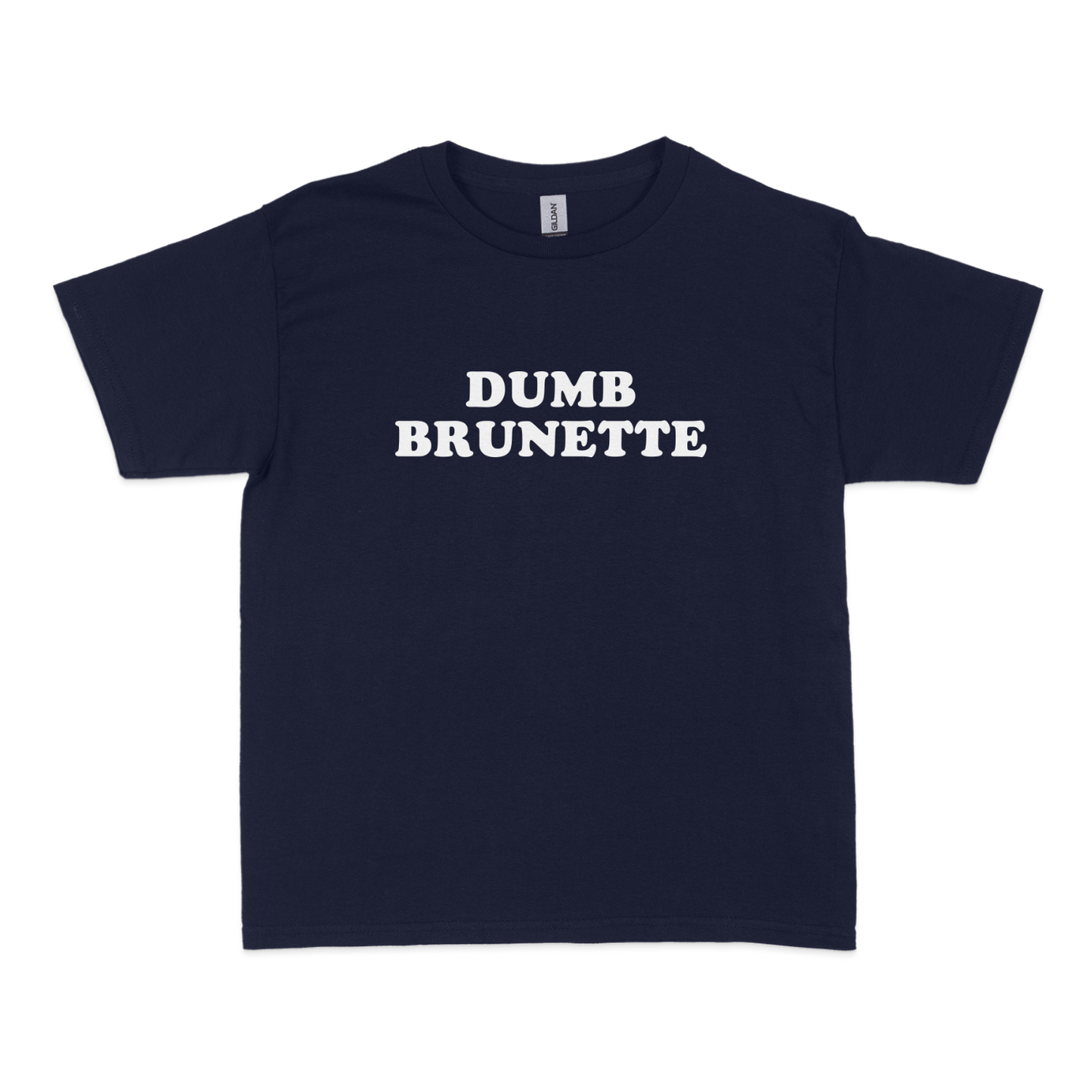 Dumb Brunette Baby Tee