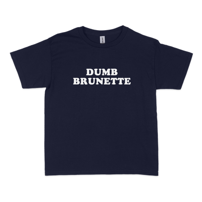 Dumb Brunette Baby Tee