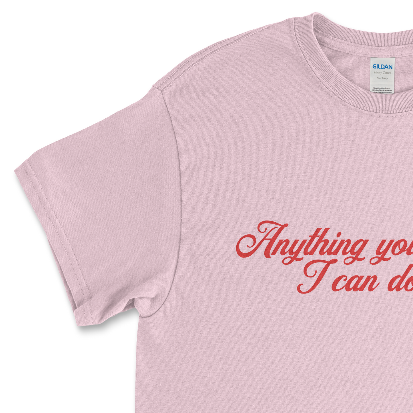 Anything You Can Do, I Can Do Bleeding Feminist T-Shirt