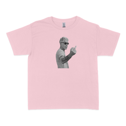 Anthony Bourdain Middle Finger Baby Tee