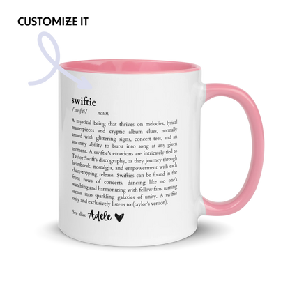 CUSTOM Swiftie Dictionary Color Mug