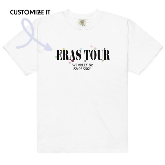 CUSTOM Eras Tour Date Premium T-Shirt