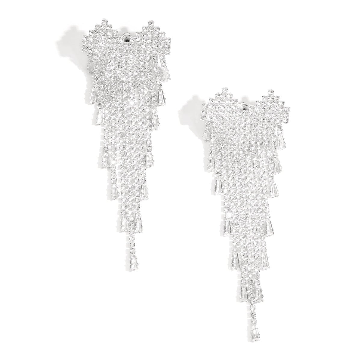 Copper Dangle Earrings Geometric Elegant Christmas Luxurious Series Women's jewelry