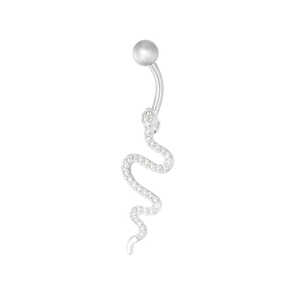 Snake Navel Belly Button Piercing
