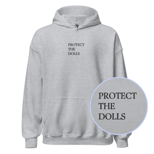 Protect The Dolls Embroidered Hoodie