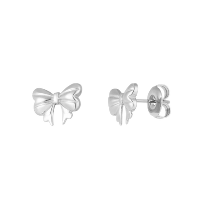 Sweet Bow Stud Earrings